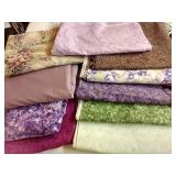Nine Colorful Cottons, 3-4 Yards Each