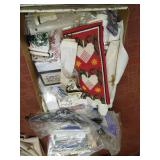 Large Box of Mixed Needleworking Kits, Bell pulls, Tapestry Hangers, Etc.