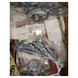 Large Box of Mixed Needleworking Kits, Bell pulls, Tapestry Hangers, Etc.