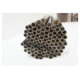 Bundle of Metal Tubes 26" long 3/4" diameter