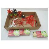 Mini Pinwheel Lacquered Party Decor & greenlight matches