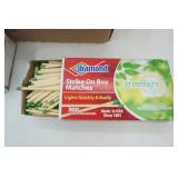 Mini Pinwheel Lacquered Party Decor & greenlight matches