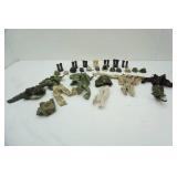G.I. Joe uniforms, boots, helmets and hats