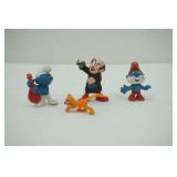 Vintage Smurfs Figurines