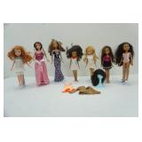 Dolls and Stands (6ct)