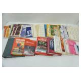 Piano Books, Cook Books, and Handyman Books