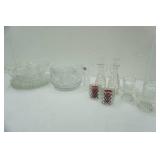 Punch Bowl and Other Crystal Decor
