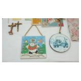 Vintage 45 Records & Home Decor