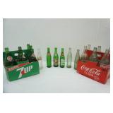 Vintage Glass Pop Bottles