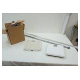 Bathroom Scales, Large Tension Rods, & Wooden Hangers