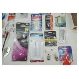 Junk Drawer, Chevy Heat/Fan Part, and Light Bulbs (automotive & other)