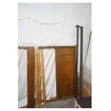 Bed Frame (wood and metal)