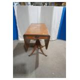 Vintage Wooden Kitchen Table with drawer