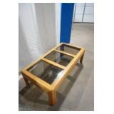 Wood & Glass Coffee Table