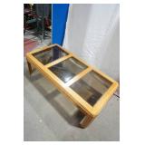 Wood & Glass Coffee Table