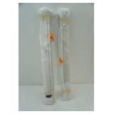 2 Fabric Pull Down Blinds 34x46"