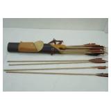 Fiberglass Arrows & Quiver