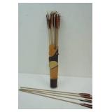 Fiberglass Arrows & Quiver