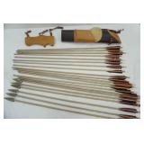 Fiberglass Arrows & Quiver