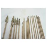 Fiberglass Arrows & Quiver