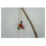 Wooden Stick Fishing Pole, twine, and wooden reel