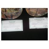 Kermit F. Stahn "Life on the Farm" Series Collector Plates (2ct)