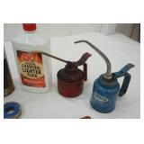 Oil Cans, Lighter Fluid, Poli Prep, Poli Glow, aerosol glass cleaner