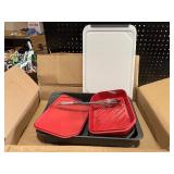 Cutting Board, Skewers, Containers, Baking Pan