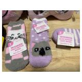 Pillows, Socks and Slippers