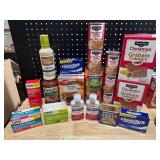 Assorted Food Items and Medicine