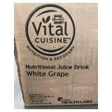 Vital Cuisine Nutritional Juice Drink White Grape 50/6 FL OZ