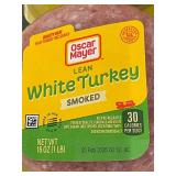 Set of 4 Oscar Mayer Lean White Turkey Smoked Packages