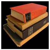 Pair of Vintage Bookends and Books