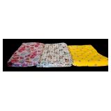 Variety of Colorful Fabric Remnants