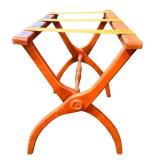 Vintage Wooden Luggage Stand