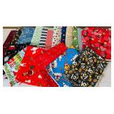 Festive and Fun Patterned Fabric Remnants