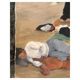 Original Art on Canvas by Mary