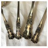 Vintage Gorham Buttercup Sterling Silver Bon Bon Spoon, Ladle, Ice Cream Server and Serving Fork