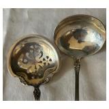 Vintage Gorham Buttercup Sterling Silver Bon Bon Spoon, Ladle, Ice Cream Server and Serving Fork