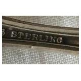 Vintage Gorham Buttercup Sterling Silver Bon Bon Spoon, Ladle, Ice Cream Server and Serving Fork