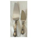 Vintage Gorham Buttercup Sterling Silver Dessert Servers