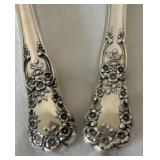 Vintage Gorham Buttercup Sterling Silver Two Piece Carving Set