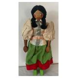 Four Vintage Ethnic Dolls