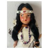 Four Vintage Ethnic Dolls