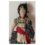 Four Vintage Ethnic Dolls