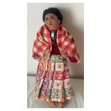 Four Vintage Ethnic Dolls