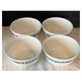 Four Corelle Vitrelle Bowls