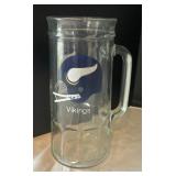 Minnesota Vikings Football New Cutting Board, Coaster and Glass Mug