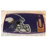 Minnesota Vikings Football New Cutting Board, Coaster and Glass Mug