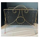 Mid Century Literature Stand / Magazine Rack